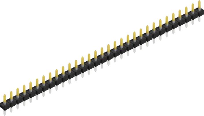 Fischer Elektronik Stiftleiste (Standard) Anzahl Reihen: 1 SLLP108231S 10St.