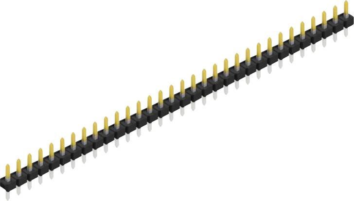 Fischer Elektronik Stiftleiste (Standard) Anzahl Reihen: 1 SLLP108232S 10St.
