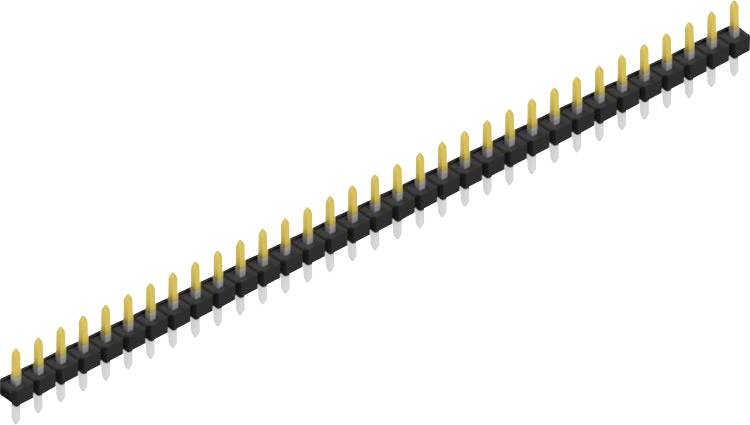 Fischer Elektronik Stiftleiste (Standard) Anzahl Reihen: 1 SLLP108233S 10St.
