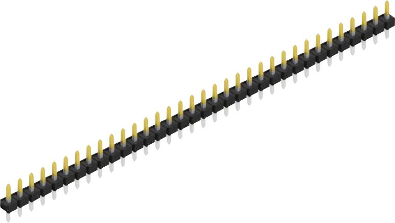 Fischer Elektronik Stiftleiste (Standard) Anzahl Reihen: 1 SLLP108234S 10St.
