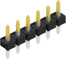 Fischer Elektronik Stiftleiste (Standard) Anzahl Reihen: 1 10058230 10St.