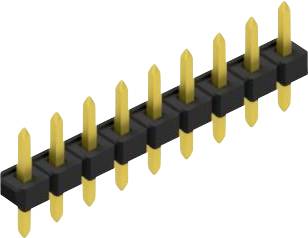 Fischer Elektronik Stiftleiste (Standard) Anzahl Reihen: 1 10058238 10St.