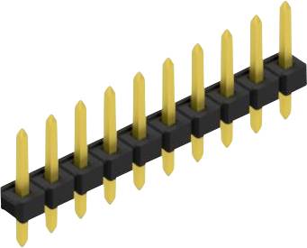 Fischer Elektronik Stiftleiste (Standard) Anzahl Reihen: 1 10058302 10St.