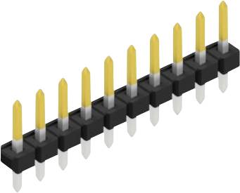 Fischer Elektronik Stiftleiste (Standard) Anzahl Reihen: 1 10058303 10St.