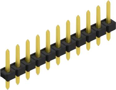 Fischer Elektronik Stiftleiste (Standard) Anzahl Reihen: 1 10058305 10St.