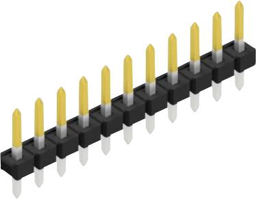 Fischer Elektronik Stiftleiste (Standard) Anzahl Reihen: 1 SLLP109711S 10St.
