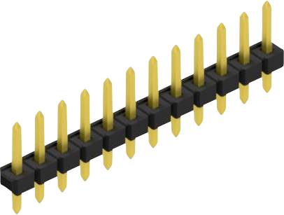 Fischer Elektronik Stiftleiste (Standard) Anzahl Reihen: 1 10058307 10St.