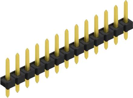 Fischer Elektronik Stiftleiste (Standard) Anzahl Reihen: 1 10058309 10St.