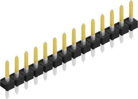 Fischer Elektronik Stiftleiste (Standard) Anzahl Reihen: 1 10058311 10St.