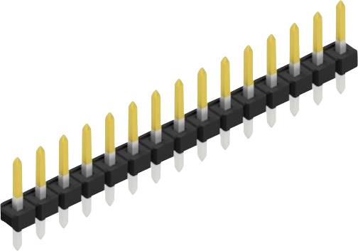 Fischer Elektronik Stiftleiste (Standard) Anzahl Reihen: 1 10058313 10St.
