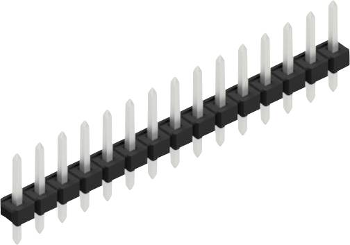 Fischer Elektronik Stiftleiste (Standard) Anzahl Reihen: 1 SLLP109715Z 10St.