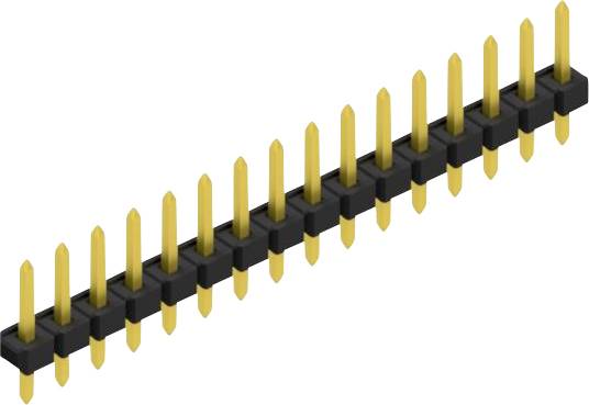 Fischer Elektronik Stiftleiste (Standard) Anzahl Reihen: 1 10058314 10St.