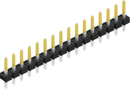 Fischer Elektronik Stiftleiste (Standard) Anzahl Reihen: 1 SLLP109716S 10St.