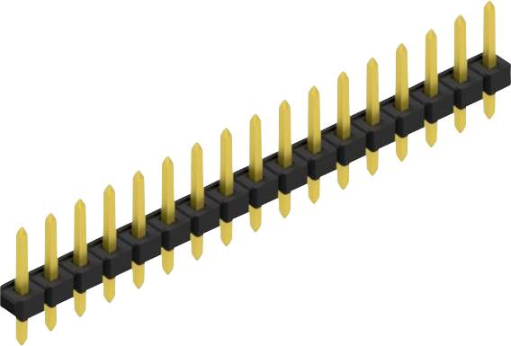Fischer Elektronik Stiftleiste (Standard) Anzahl Reihen: 1 10058316 10St.