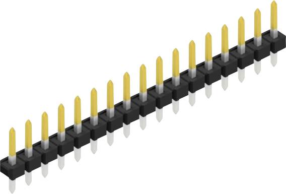 Fischer Elektronik Stiftleiste (Standard) Anzahl Reihen: 1 SLLP109717S 10St.
