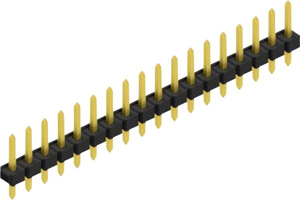 Fischer Elektronik Stiftleiste (Standard) Anzahl Reihen: 1 10058317 10St.