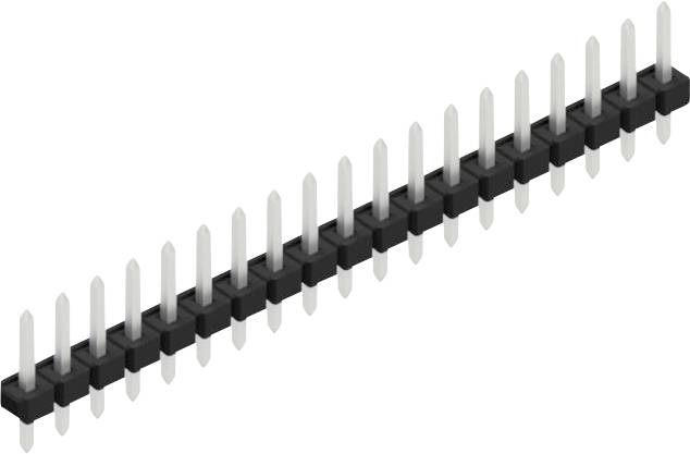 Fischer Elektronik Stiftleiste (Standard) Anzahl Reihen: 1 SLLP109719Z 10St.