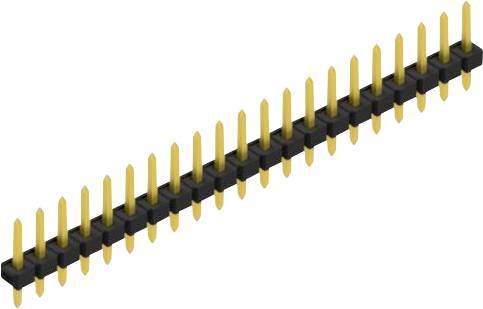 Fischer Elektronik Stiftleiste (Standard) Anzahl Reihen: 1 SLLP109721G 10St.