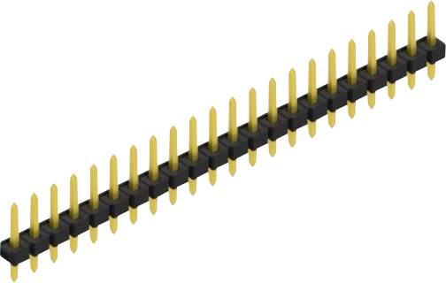 Fischer Elektronik Stiftleiste (Standard) Anzahl Reihen: 1 SLLP109722G 10St.