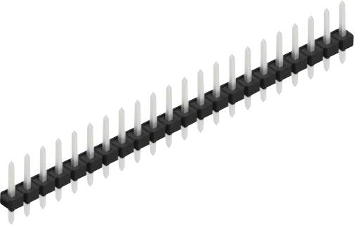 Fischer Elektronik Stiftleiste (Standard) Anzahl Reihen: 1 SLLP109722Z 10St.