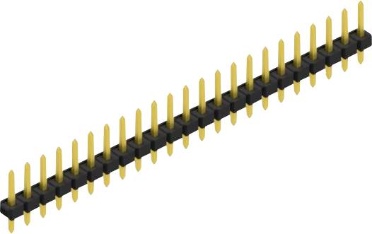 Fischer Elektronik Stiftleiste (Standard) Anzahl Reihen: 1 SLLP109723G 10St.