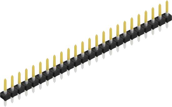 Fischer Elektronik Stiftleiste (Standard) Anzahl Reihen: 1 SLLP109724S 10St.