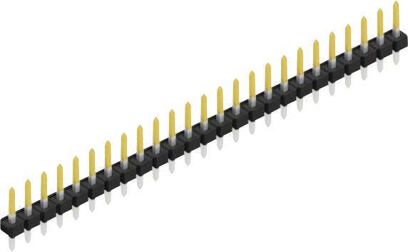 Fischer Elektronik Stiftleiste (Standard) Anzahl Reihen: 1 SLLP109725S 10St.