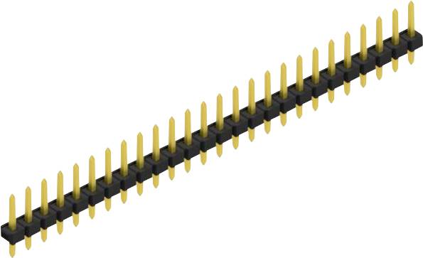 Fischer Elektronik Stiftleiste (Standard) Anzahl Reihen: 1 SLLP109726G 10St.