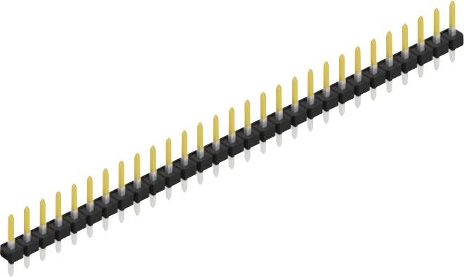 Fischer Elektronik Stiftleiste (Standard) Anzahl Reihen: 1 SLLP109729S 10St.