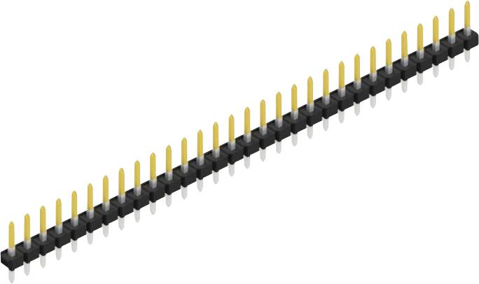 Fischer Elektronik Stiftleiste (Standard) Anzahl Reihen: 1 SLLP109730S 10St.