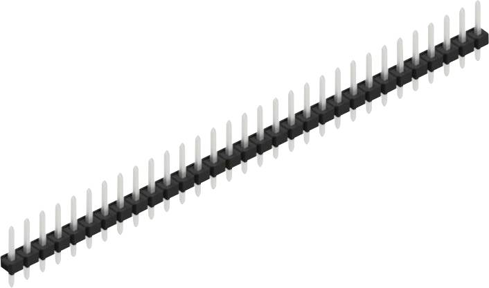 Fischer Elektronik Stiftleiste (Standard) Anzahl Reihen: 1 SLLP109731Z 10St.