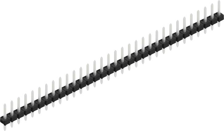 Fischer Elektronik Stiftleiste (Standard) Anzahl Reihen: 1 10068647 10St.