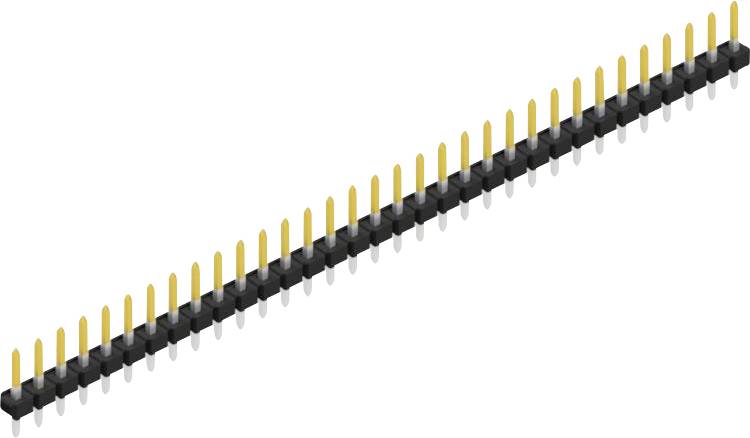 Fischer Elektronik Stiftleiste (Standard) Anzahl Reihen: 1 SLLP109733S 10St.