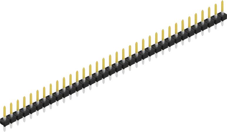 Fischer Elektronik Stiftleiste (Standard) Anzahl Reihen: 1 SLLP109734S 10St.