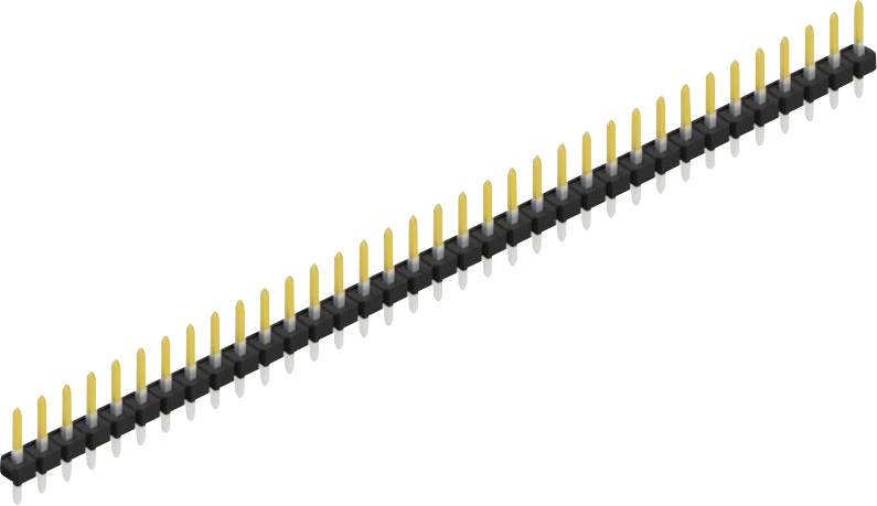 Fischer Elektronik Stiftleiste (Standard) Anzahl Reihen: 1 SLLP109735S 10St.