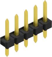 Fischer Elektronik Stiftleiste (Standard) Anzahl Reihen: 1 10058287 10St.