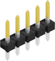 Fischer Elektronik Stiftleiste (Standard) Anzahl Reihen: 1 10133491 10St.