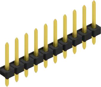 Fischer Elektronik Stiftleiste (Standard) Anzahl Reihen: 1 10058359 10St.