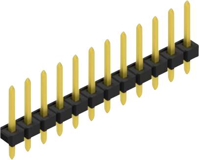 Fischer Elektronik Stiftleiste (Standard) Anzahl Reihen: 1 10058364 10St.