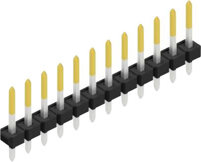 Fischer Elektronik Stiftleiste (Standard) Anzahl Reihen: 1 10129709 10St.