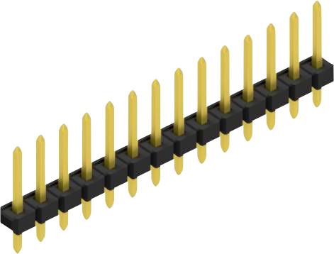 Fischer Elektronik Stiftleiste (Standard) Anzahl Reihen: 1 10058367 10St.