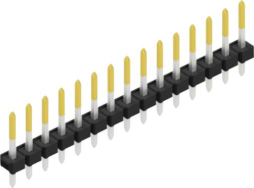 Fischer Elektronik Stiftleiste (Standard) Anzahl Reihen: 1 10058370 10St.
