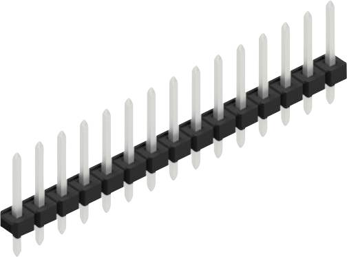 Fischer Elektronik Stiftleiste (Standard) Anzahl Reihen: 1 10058371 10St.