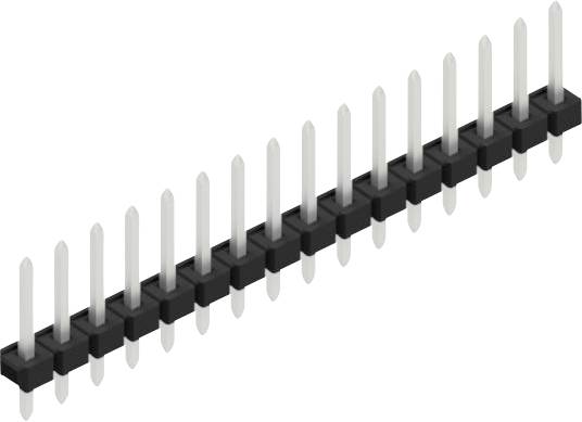 Fischer Elektronik Stiftleiste (Standard) Anzahl Reihen: 1 10058373 10St.