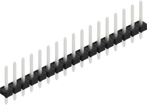 Fischer Elektronik Stiftleiste (Standard) Anzahl Reihen: 1 SLLP111217Z 10St.