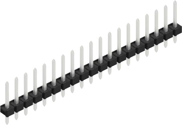Fischer Elektronik Stiftleiste (Standard) Anzahl Reihen: 1 SLLP111219Z 10St.