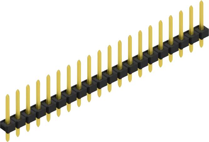 Fischer Elektronik Stiftleiste (Standard) Anzahl Reihen: 1 10058377 10St.