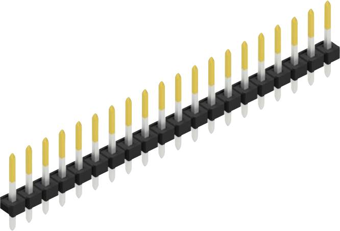 Fischer Elektronik Stiftleiste (Standard) Anzahl Reihen: 1 SLLP111220S 10St.