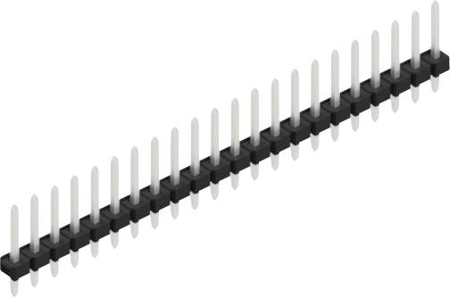 Fischer Elektronik Stiftleiste (Standard) Anzahl Reihen: 1 SLLP111222Z 10St.