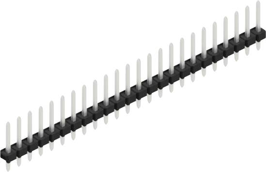 Fischer Elektronik Stiftleiste (Standard) Anzahl Reihen: 1 SLLP111224Z 10St.